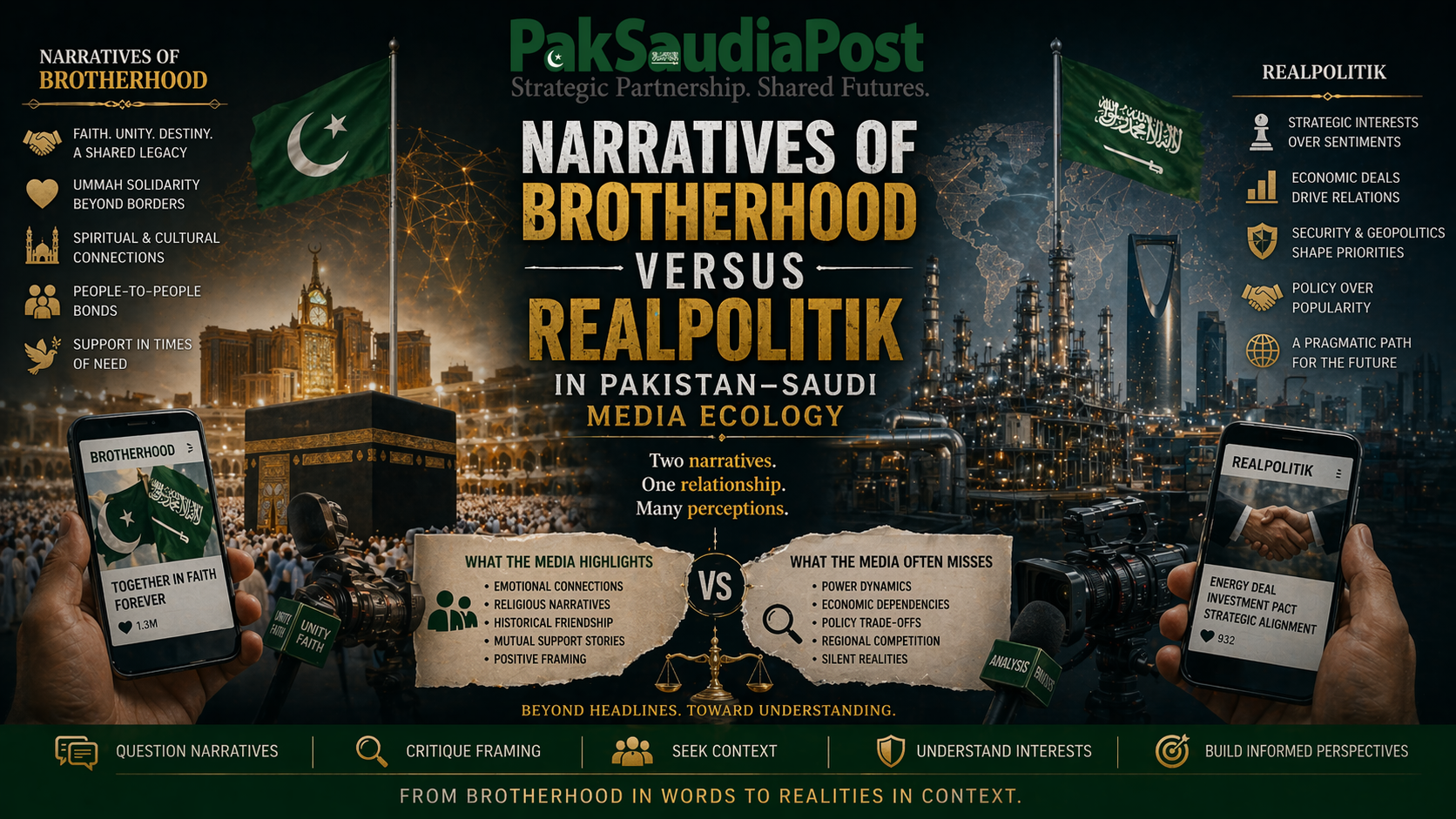 Narratives of Brotherhood Versus Realpolitik in Pakistan–Saudi Media Ecology