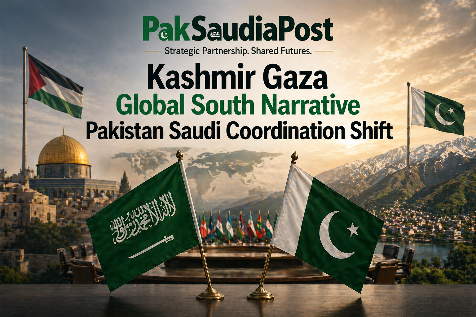 Kashmir Gaza Global South Narrative Pakistan Saudi Coordination Shift
