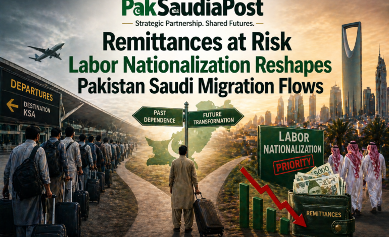 Remittances at Risk Labor Nationalization Reshapes Pakistan Saudi Migration Flows