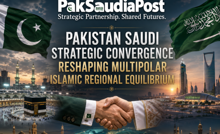 Pakistan Saudi Strategic Convergence Reshaping Multipolar Islamic Regional Equilibrium