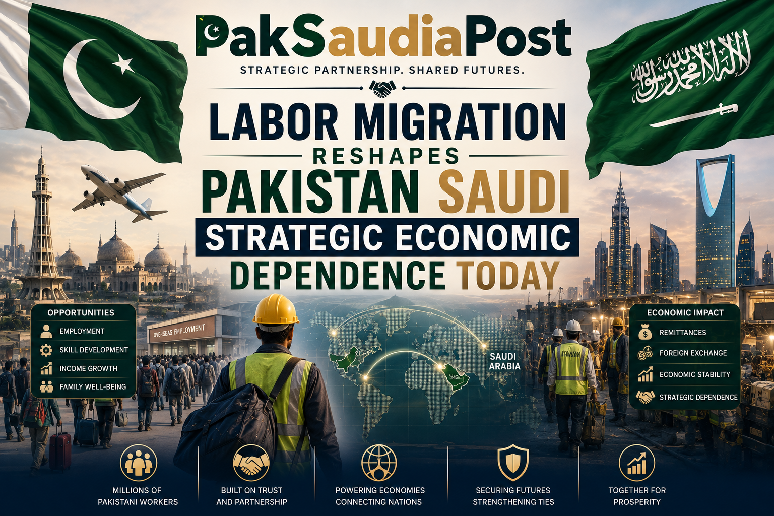 Labor Migration Reshapes Pakistan Saudi Strategic Economic Dependence Today