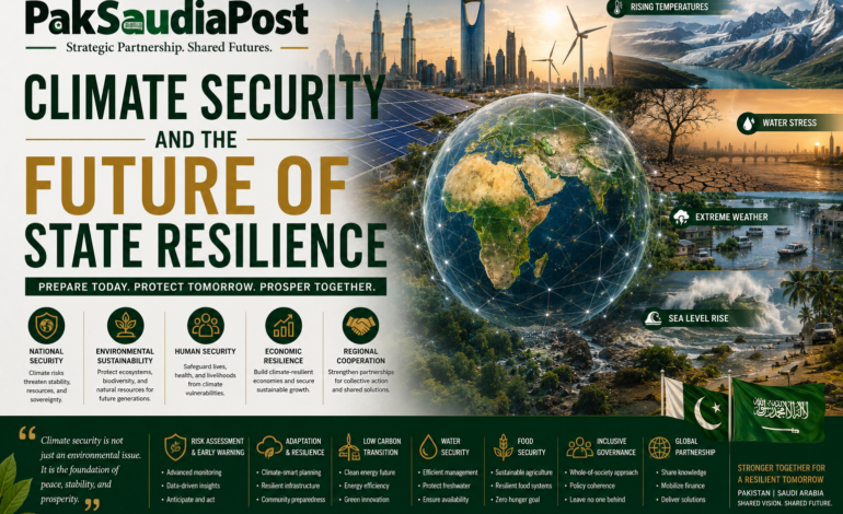 CLIMATE SECURITY AND THE FUTURE OF STATE RESILIENCE