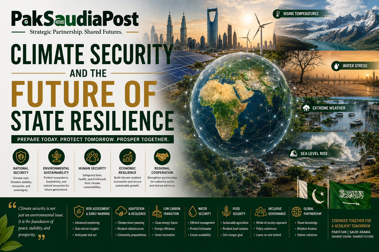 CLIMATE SECURITY AND THE FUTURE OF STATE RESILIENCE