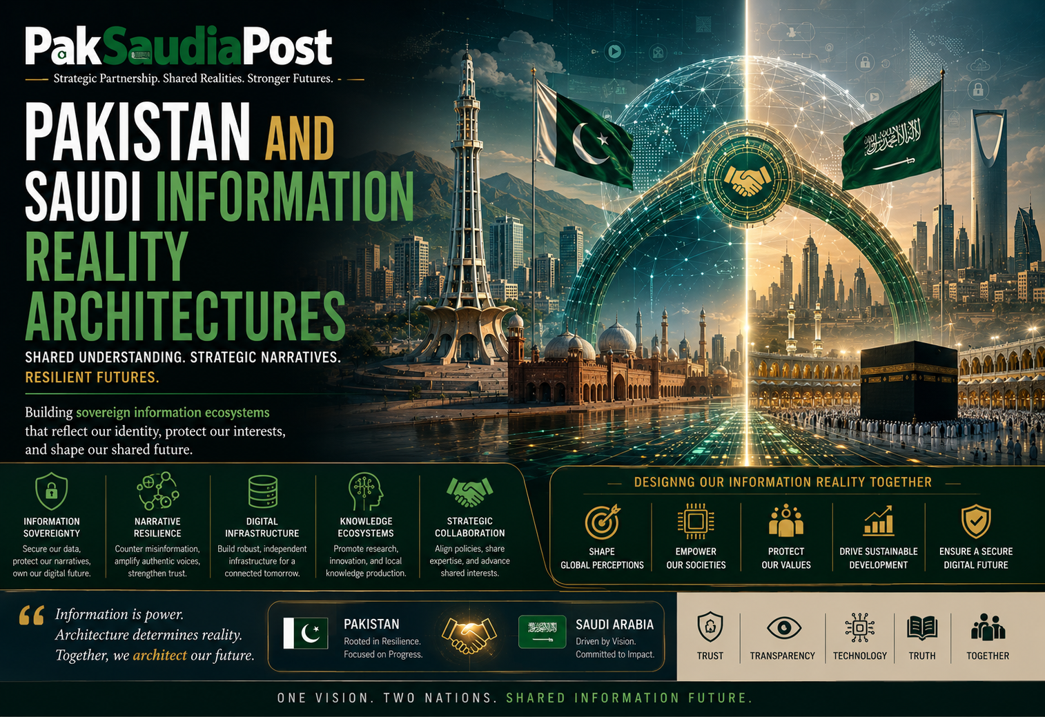 PAKISTAN AND SAUDI INFORMATION REALITY ARCHITECTURES