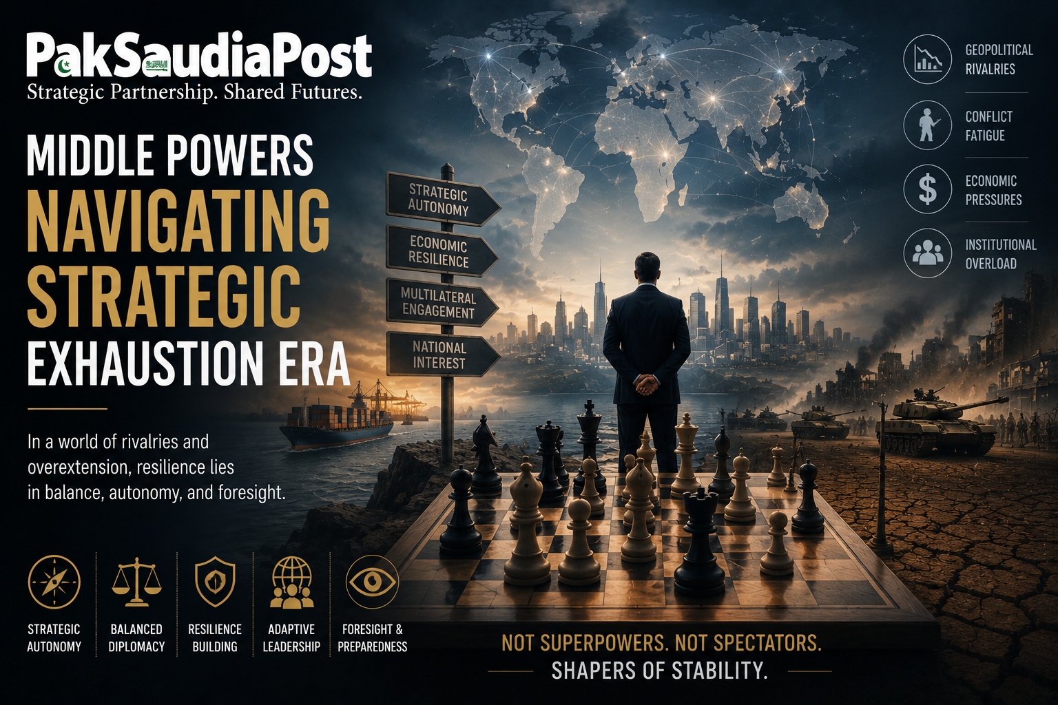 Middle Powers Navigating Strategic Exhaustion Era