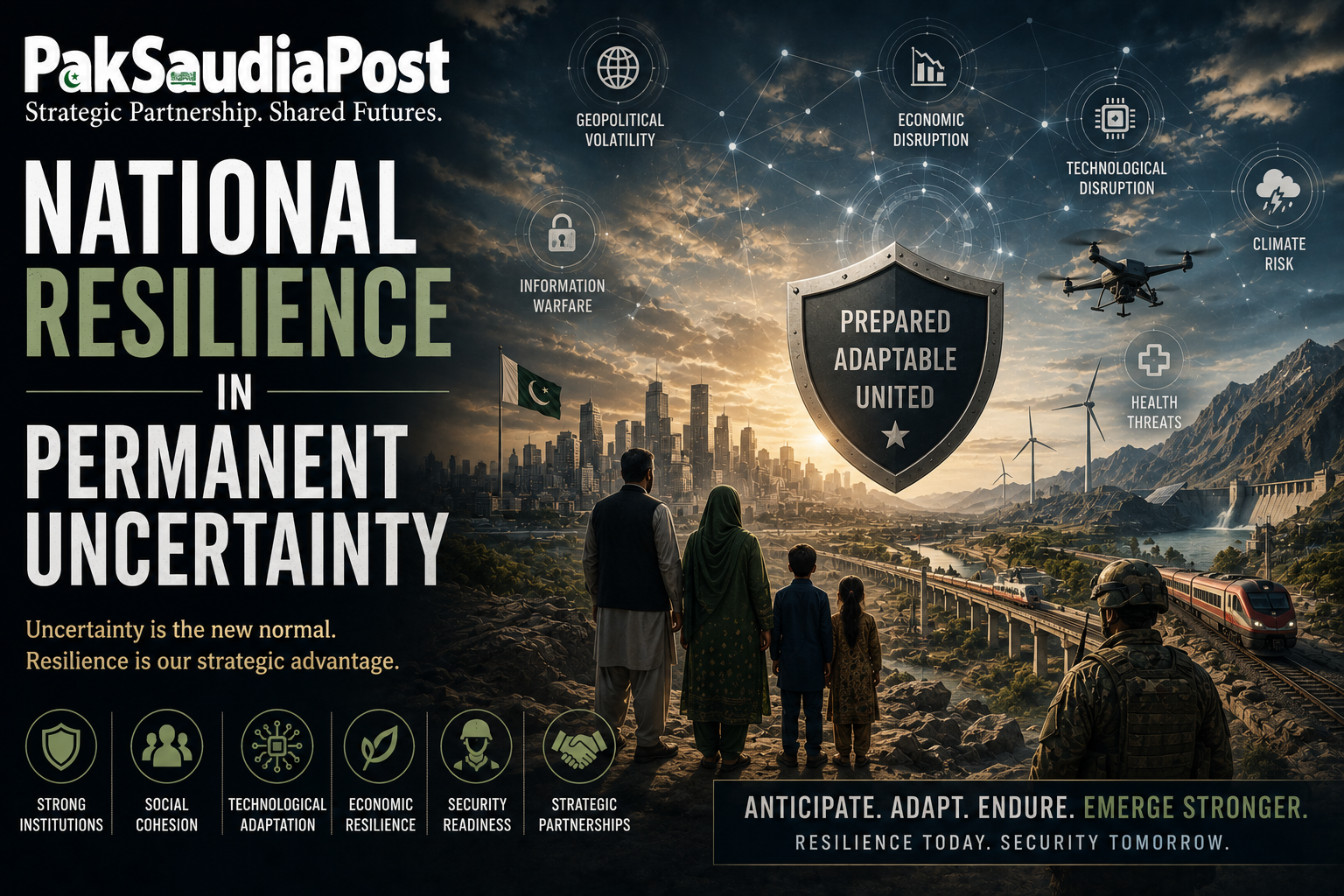 National Resilience in Permanent Uncertainty