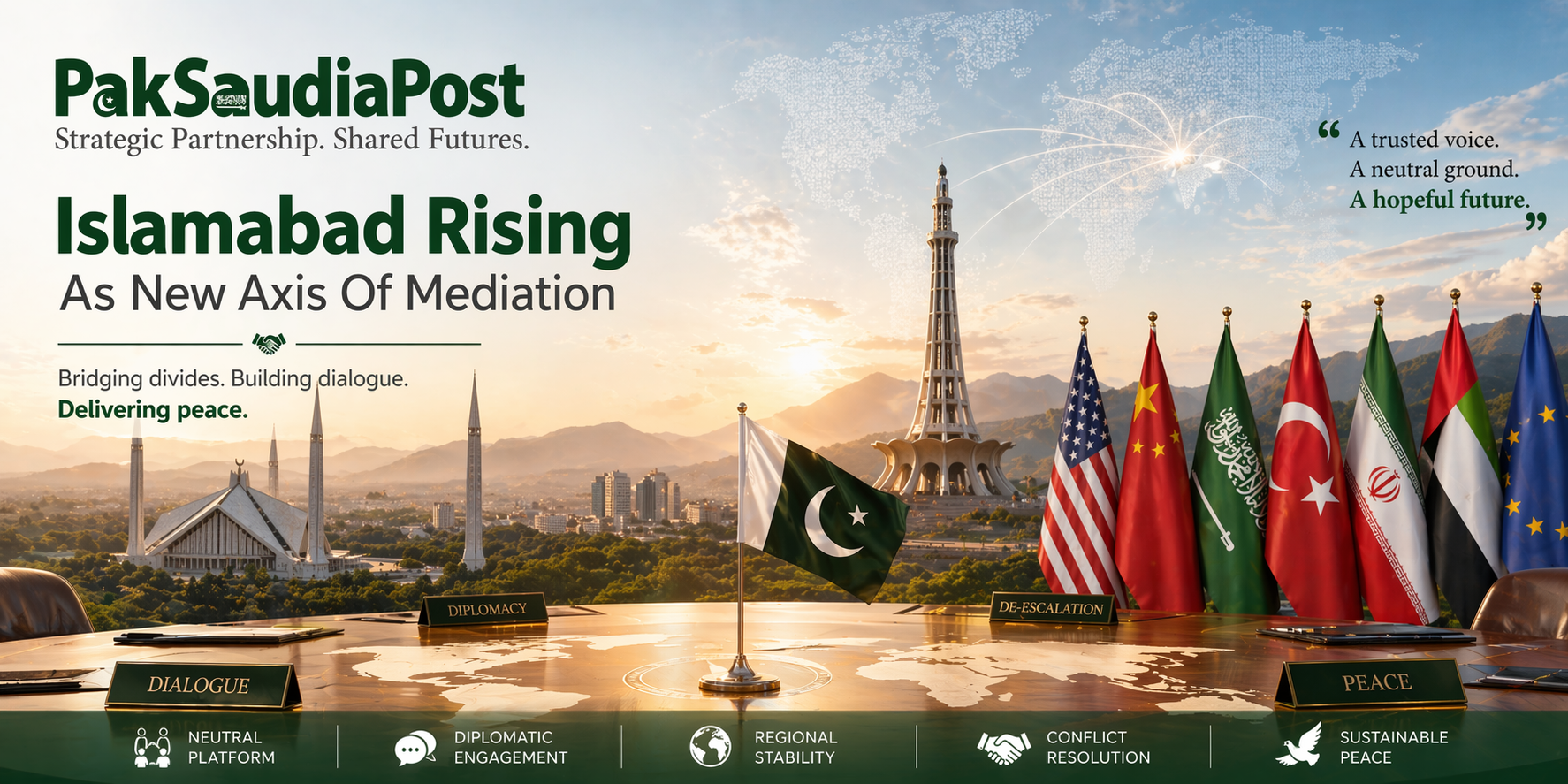 Islamabad Rising As New Axis Of Mediation