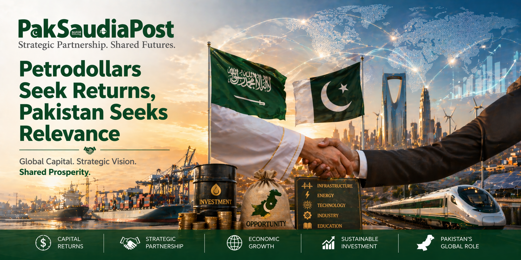 Petrodollars Seek Returns, Pakistan Seeks Relevance